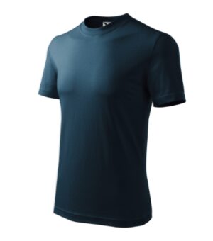Koszulka unisex granatowa z haftem Heavy - 110