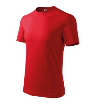 Koszulka unisex czerwona z haftem Heavy - 110