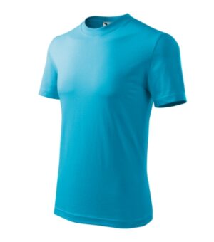 Koszulka unisex turkus z haftem Heavy - 110