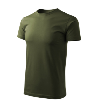Koszulka męska military z haftem Basic - 129