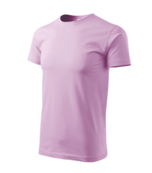 Koszulka męska orchid z haftem Basic - 129