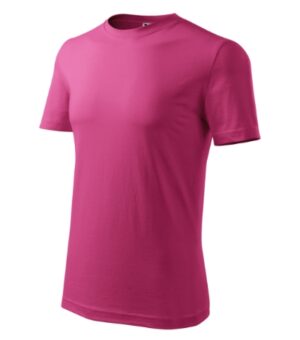 Koszulka męska czerwień purpurowa z nadrukiem Classic New - 132