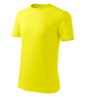 Koszulka męska cytrynowy z nadrukiem Classic New - 132