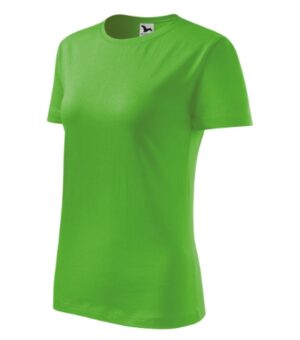 Koszulka damska green apple z nadrukiem Classic New - 133