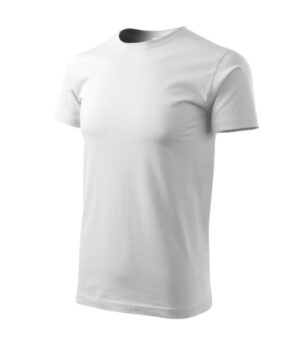 Koszulka unisex biała z haftem Heavy New - 137