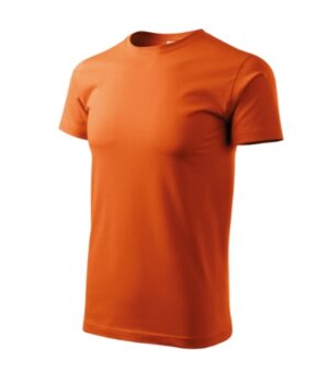 Koszulka unisex pomarańczowa z nadrukiem Heavy New - 137