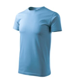 Koszulka unisex lazurowy z nadrukiem Heavy New - 137