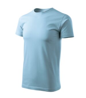 Koszulka unisex błękitny z haftem Heavy New - 137
