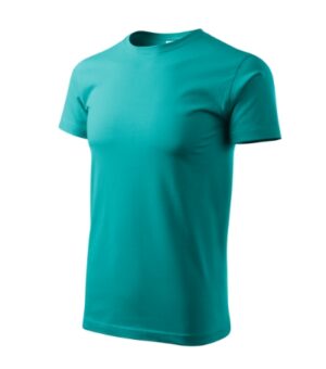 Koszulka unisex szmaragdowy z nadrukiem Heavy New - 137