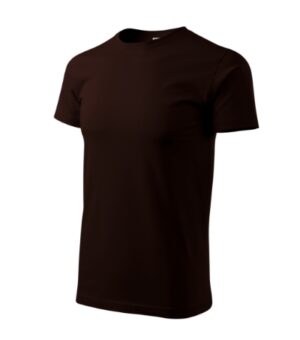 Koszulka unisex kawowy z nadrukiem Heavy New - 137