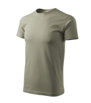 Koszulka unisex jasny khaki z nadrukiem Heavy New - 137