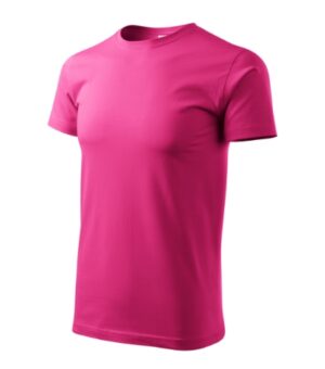 Koszulka unisex czerwień purpurowa z nadrukiem Heavy New - 137