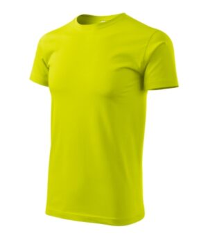 Koszulka unisex limetka z nadrukiem Heavy New - 137