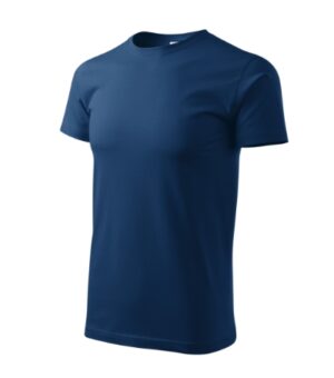 Koszulka unisex ciemnoniebieski z nadrukiem Heavy New - 137