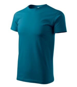 Koszulka unisex petrol blue z nadrukiem Heavy New - 137