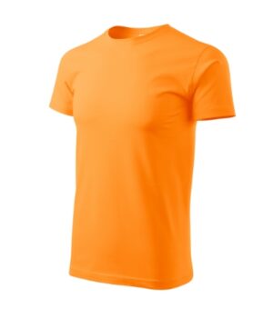Koszulka unisex mandarynkowy z nadrukiem Heavy New - 137