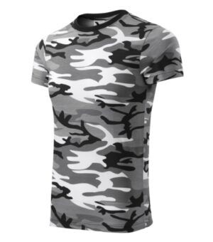 Koszulka unisex camouflage gray z haftem Camouflage - 144
