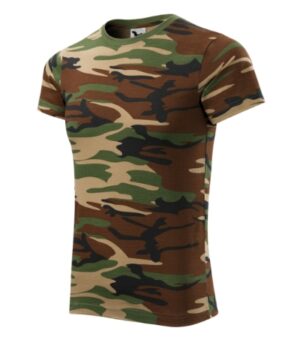 Koszulka unisex camouflage brown z haftem Camouflage - 144