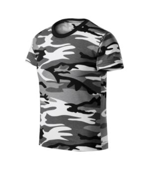 Koszulka dziecięca camouflage gray z nadrukiem Camouflage - 149