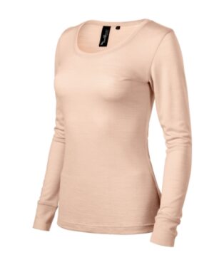 Koszulka damska cameo z haftem Merino Rise LS - 160