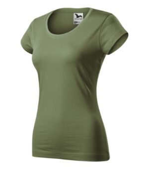 Koszulka damska khaki z haftem Viper - 161