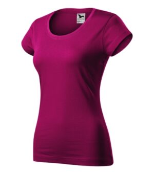 Koszulka damska fuchsia red z haftem Viper - 161