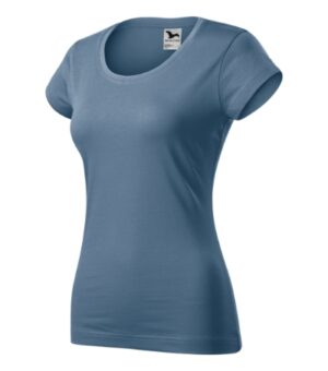 Koszulka damska denim z haftem Viper - 161