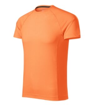 Koszulka męska neon mandarine z nadrukiem Destiny - 175