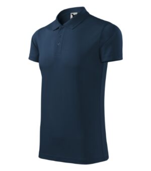 Koszulka polo unisex granatowa z haftem Victory - 217