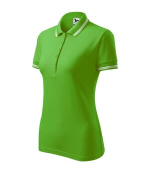 Koszulka polo damska green apple z haftem Urban - 220