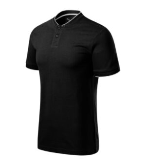 Koszulka polo męska czarna z haftem Diamond - 273