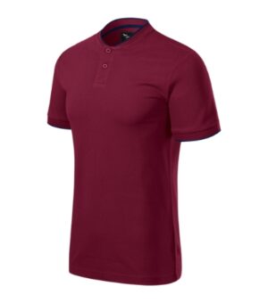 Koszulka polo męska garnet z haftem Diamond - 273