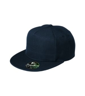 Czapka unisex granatowa z haftem Rap 5P - 301