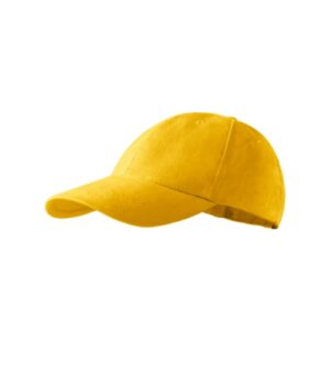 Czapka dziecięca żółta z nadrukiem 6P Kids - 303