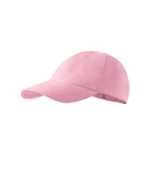 Czapka dziecięca różowa z nadrukiem 6P Kids - 303