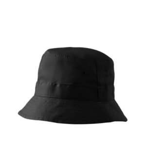 Kapelusik unisex czarny z haftem Classic - 304