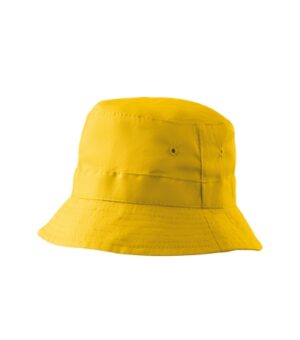 Kapelusik unisex żółty z haftem Classic - 304