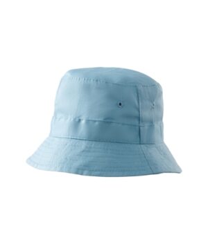 Kapelusik unisex błękitny z haftem Classic - 304