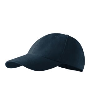 Czapka unisex granatowa z haftem 6P - 305