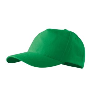 Czapka unisex zieleń trawy z nadrukiem 5P - 307