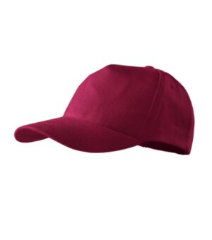 Czapka unisex garnet z haftem 5P - 307