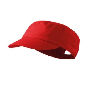 Czapka unisex czerwona z haftem Latino - 324