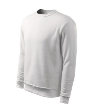 Bluza męska/dziecięca biała z haftem Essential - 406