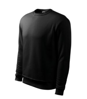 Bluza męska/dziecięca czarna z nadrukiem Essential - 406