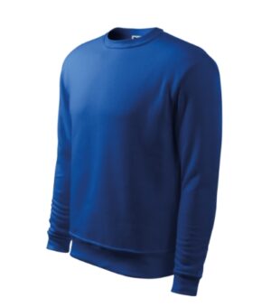 Bluza męska/dziecięca chabrowy z haftem Essential - 406