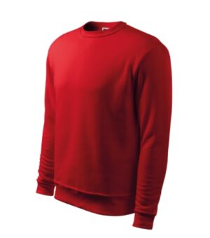 Bluza męska/dziecięca czerwona z nadrukiem Essential - 406