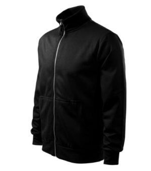 Bluza męska czarna z haftem Adventure - 407