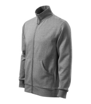 Bluza męska ciemnoszary melanż z haftem Adventure - 407