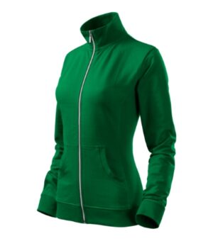 Bluza damska zieleń trawy z haftem Viva - 409