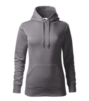 Bluza damska stalowy z haftem Cape - 414